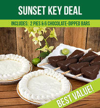 Load image into Gallery viewer, Sunset Key Deal – 2 Key Lime Pies &amp; 6 Key Lime Bars